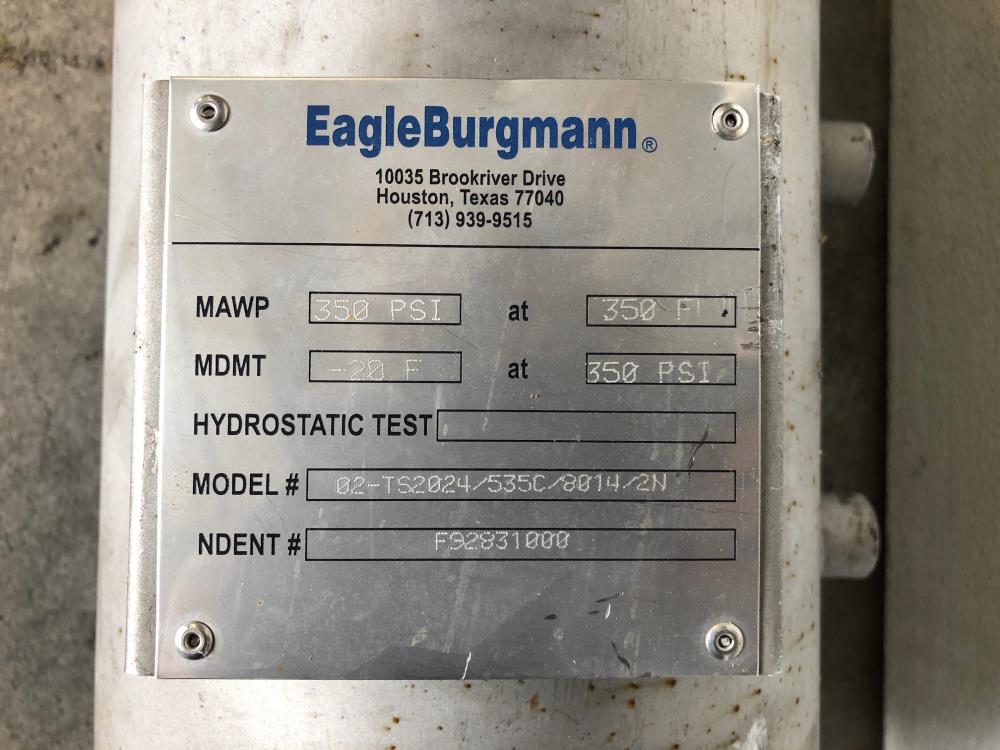 Eagle Burgmann 3-Gallon Stainless Steel Seal Pot Tank 02-TS2024/535C/8014/2N